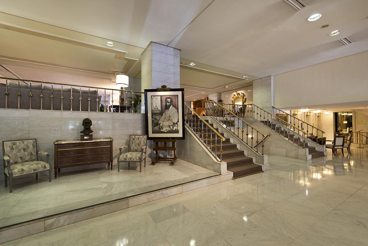 Hotel Miguel Angel Мадрид Екстериор снимка The lobby of the hotel
